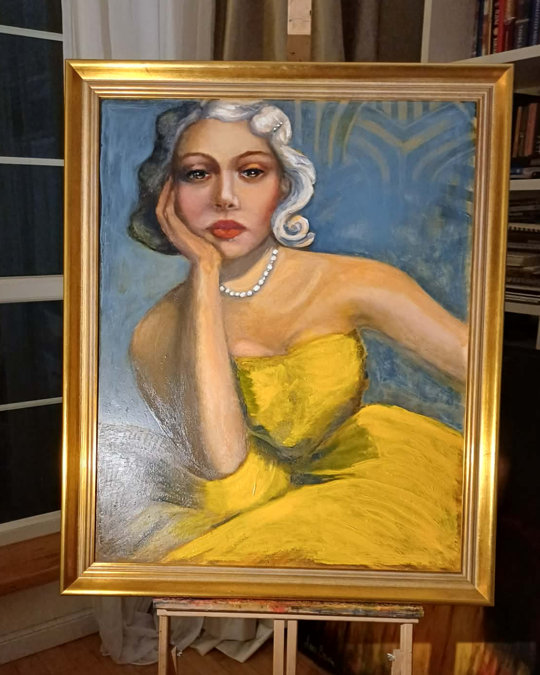obraz olejny art deco Tamara Łempicka,